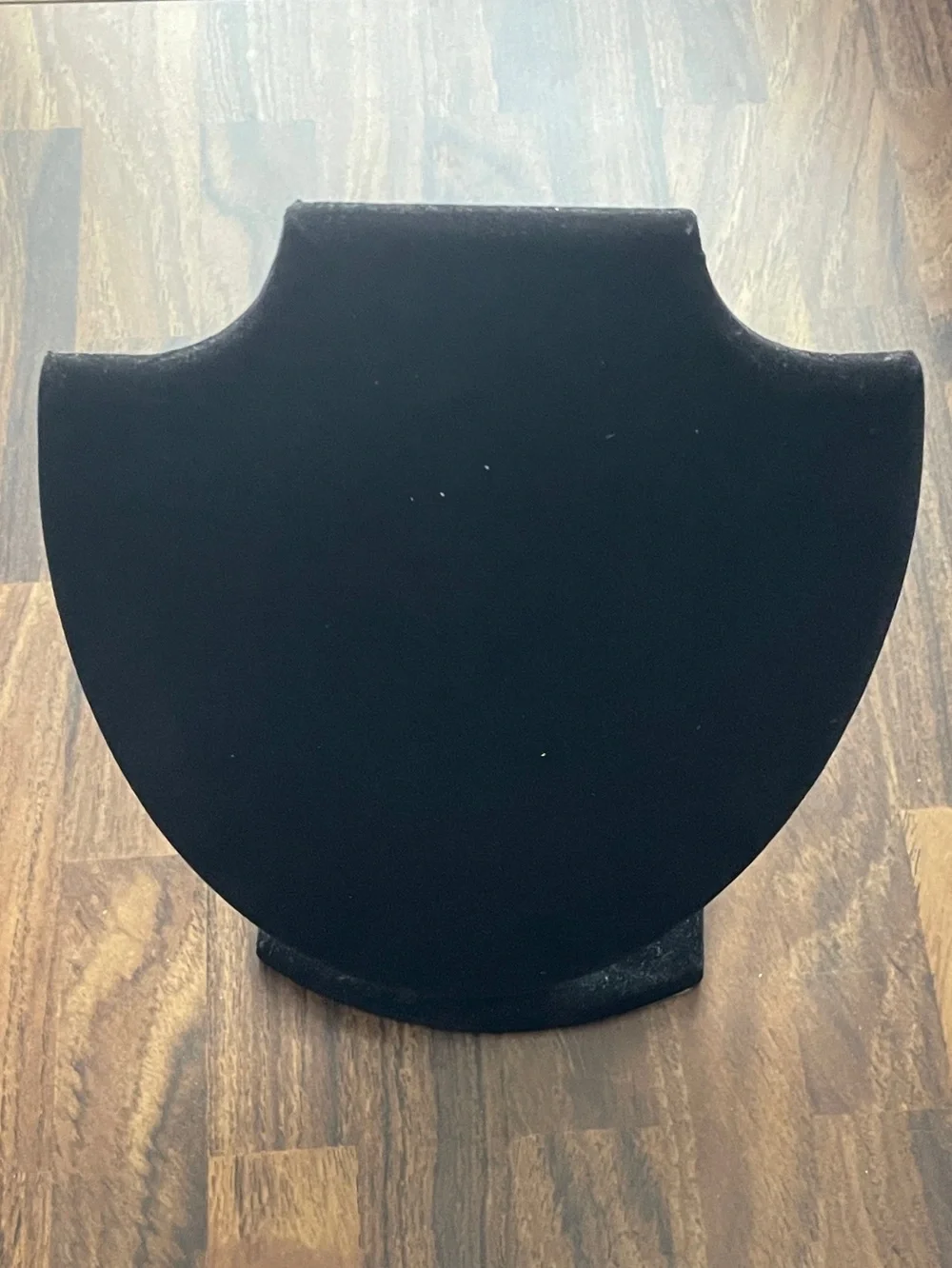 Black Velvet Jewelry Necklace Display Holder Stand